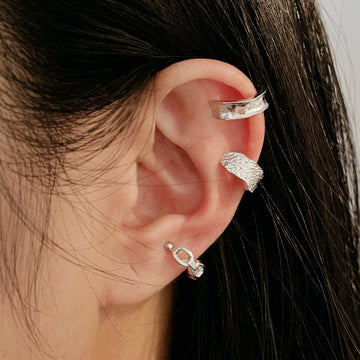 3/5Pcs Helix Cartilage Conch Fake Without Piercing Cuff Earring Earcuff Wrap Rock Earring Cuff No Piercing Women Clip Adjustable daiiibabyyy